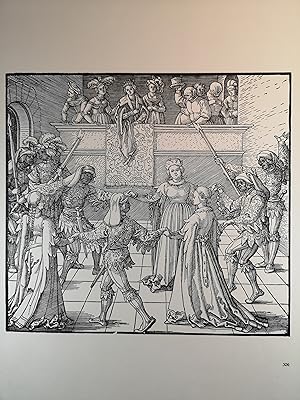 Albrecht Dürer. Freydal bei der Maskerade. 1517.