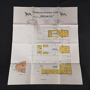 Bild des Verkufers fr Hamburg-Amerika Linie: Dampfer "Nitokris". zum Verkauf von ANTIQUARIAT Franke BRUDDENBOOKS