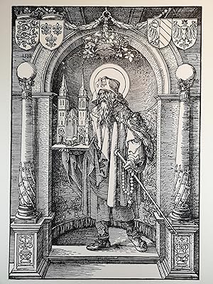Albrecht Dürer. Der hl. Sebald in der Nische. 1518.