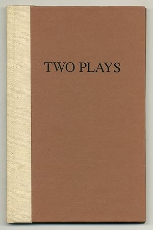 Seller image for Two Plays for sale by Between the Covers-Rare Books, Inc. ABAA