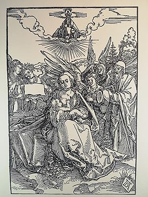 Albrecht Dürer. Madonna mit Jospeh und 5 Engeln. 1505.