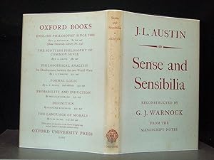 Immagine del venditore per SENSE AND SENSIBILIA venduto da JOHN LUTSCHAK BOOKS