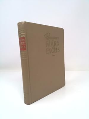 Seller image for Reminiscences of Marx and Engels for sale by ThriftBooksVintage