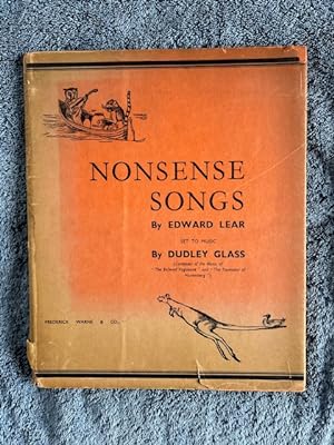 Seller image for Nonsense Songs, Set to Music for sale by Tiber Books