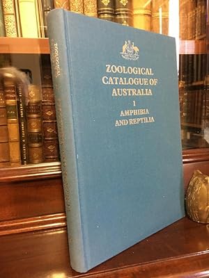Imagen del vendedor de Zoological Catalogue of Australia Volume 1, Amphibia and Reptilia. a la venta por Time Booksellers