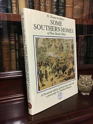 Bild des Verkufers fr Some Southern Homes of New South Wales. A facsimile edition with a postscript by Caroline Simpson and an index. zum Verkauf von Time Booksellers