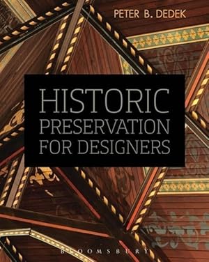 Imagen del vendedor de Historic Preservation for Designers a la venta por moluna