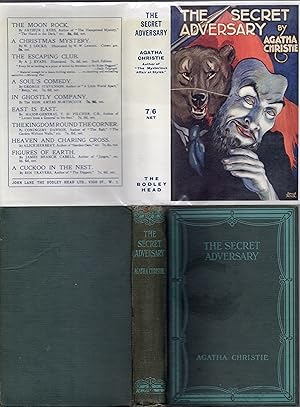 Seller image for The Secret Adversary - VERY RARE UK BODLEY HEAD / JOHN LANE 1ST PRINTING for sale by Far North Collectible Books