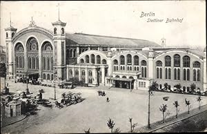 Ansichtskarte / Postkarte Berlin Mitte, Stettiner Bahnhof