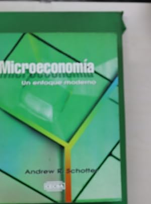Image du vendeur pour Microeconoma. Un enfoque moderno mis en vente par Librera Alonso Quijano