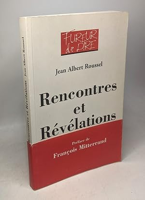 Seller image for RENCONTRES ET REVELATIONS for sale by crealivres