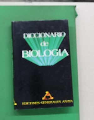 Imagen del vendedor de Diccionario de biologa a la venta por Librera Alonso Quijano
