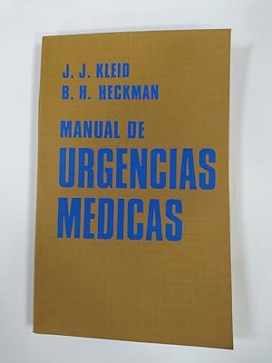 Seller image for Manual de urgencias mdicas. for sale by TraperaDeKlaus
