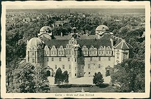 Ansichtskarte (b167) Celle Blick auf das Schloß 1935