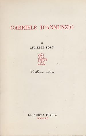 Imagen del vendedor de Gabriele D'Annunzio a la venta por Arca dei libri di Lorenzo Casi
