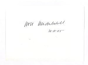 Bild des Verkufers fr 2 eigenh. Namenszge als Albumbltter. zum Verkauf von Eberhard Kstler Autographen&Bcher oHG