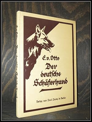 Bild des Verkufers fr Der deutsche Schferhund in Liebhaberhand. Mit 100 Textabbildungen. zum Verkauf von Antiquariat Johann Forster