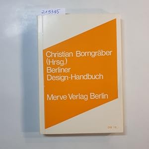 Imagen del vendedor de Berliner Design-Handbuch a la venta por Gebrauchtbcherlogistik  H.J. Lauterbach