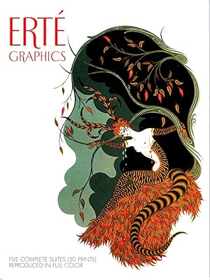 Seller image for Erte Graphics, five complete suites reproduced in full color : The Seasons, The Alphabets, The Numerals, The Aces, The Precious Stones. for sale by Muir Books -Robert Muir Old & Rare Books - ANZAAB/ILAB