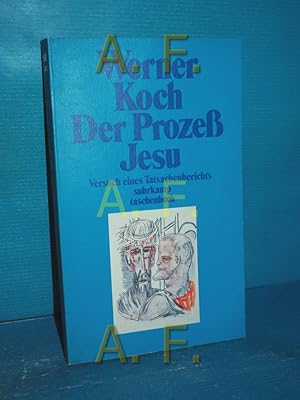 Bild des Verkufers fr Der Prozess Jesu : Versuch ein Tatsachenberichts (Suhrkamp Taschenbuch 1362) zum Verkauf von Antiquarische Fundgrube e.U.