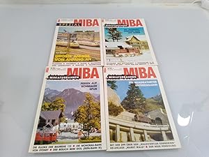 Bild des Verkufers fr Konvolut 4 Zeitschriften: MIBA Miniaturbahnen: 1989 41. Jahrgang; 1991 Nr. 12; 1992 Nr. 5, 9 zum Verkauf von SIGA eG