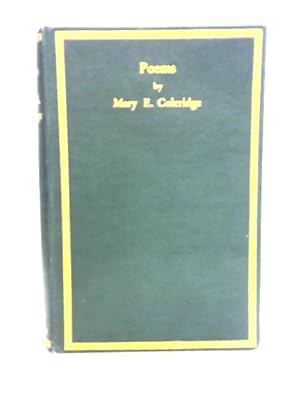 Imagen del vendedor de Poems by Mary E. Coleridge a la venta por World of Rare Books
