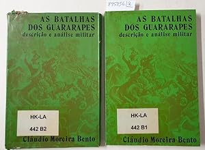 Seller image for As Batalhas Dos Guararapes : Descricao E Anlise Militar : Parte 1 - Texto : Parte II - Esbocos Topogrficos : for sale by Versand-Antiquariat Konrad von Agris e.K.