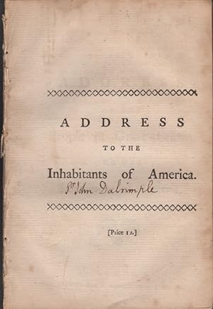 The Address of the People of Great Britain to the Inhabitants of America