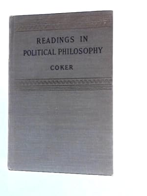 Seller image for Readings in Political Philosophy for sale by World of Rare Books