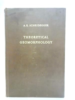 Imagen del vendedor de Theoretical Geomorphology a la venta por World of Rare Books