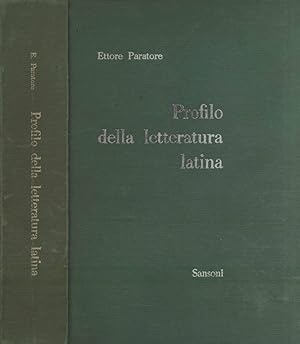 Bild des Verkufers fr Profilo della letteratura latina zum Verkauf von Biblioteca di Babele
