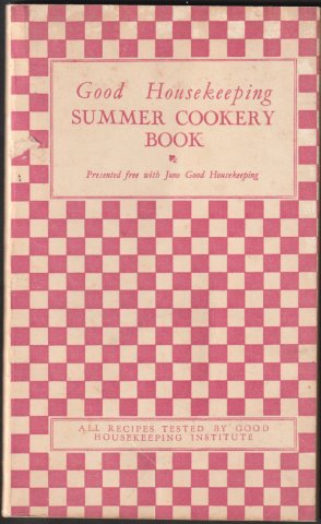 Image du vendeur pour Summer Cookery Book. 1935 mis en vente par Janet Clarke Books ABA