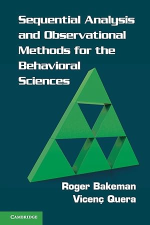Immagine del venditore per Sequential Analysis and Observational Methods for the Behavioral Sciences venduto da moluna