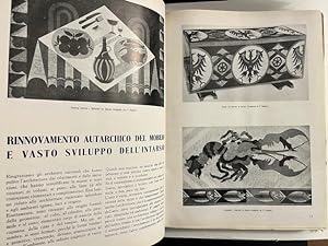 Cellini. Rivista dell'artigianato italiano. Raccolta di 8 numeri, 1942