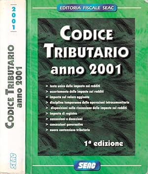 Bild des Verkufers fr Codice tributario anno 2001 zum Verkauf von Biblioteca di Babele