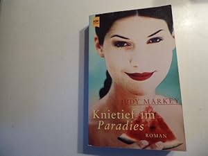 Seller image for Knietief im Paradies. Roman. TB for sale by Deichkieker Bcherkiste