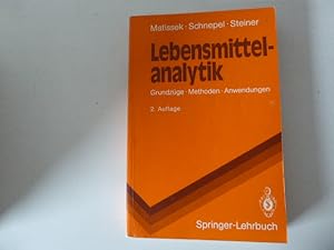 Bild des Verkufers fr Lebensmittelanalytik. Grundzge, Methoden, Anwendungen. Springer-Lehrbuch. Softcover zum Verkauf von Deichkieker Bcherkiste