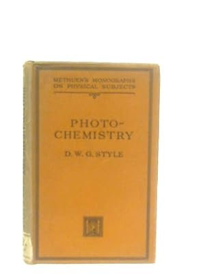 Bild des Verkufers fr Photochemistry zum Verkauf von World of Rare Books