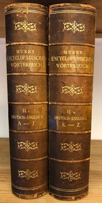 Muret - Sanders encyclopädisches Wörterbuch der englischen und deutschen Sprache Deutsch - Englis...