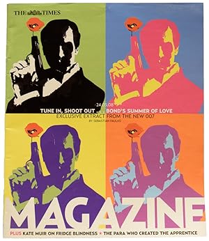 Bild des Verkufers fr '007 Reborn' [Devil May Care] contained within 'The Sunday Times Magazine' magazine, 24th May 2008 zum Verkauf von Adrian Harrington Ltd, PBFA, ABA, ILAB