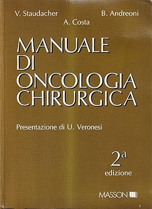 Manuale di oncologia chirurgica