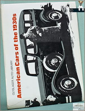 Imagen del vendedor de American Cars of the 1930s a la venta por BookLovers of Bath