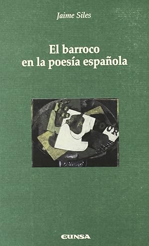 Imagen del vendedor de Barroco en la poesia espaola, el a la venta por Imosver