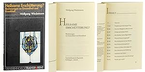 Seller image for Heilsame Erschtterung? Besinnungen zu Gesundheit und Krankheit. for sale by Antiquariat Lehmann-Dronke