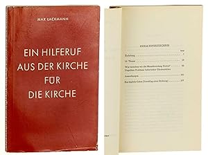 Seller image for Ein Hilferuf aus der Kirche fr die Kirche. for sale by Antiquariat Lehmann-Dronke