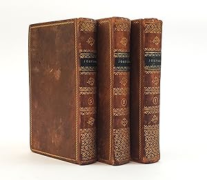 Seller image for THE LIFE OF SAMUEL JOHNSON, LL.D. : COMPREHENDING AN ACCOUNT OF HIS STUDIES, AND NUMEROUS WORKS, IN CHRONOLOGICAL ORDER, A SERIES OF HIS EPISTOLARY CORRESPONDENCE AND CONVERSATIONS WITH MANY EMINENT PERSONS; AND . DURING WHICH HE FLOURISHED [Three volumes] for sale by Second Story Books, ABAA