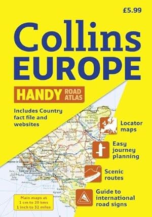 Seller image for Collins Handy Road Atlas Europe for sale by WeBuyBooks 2