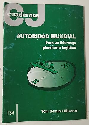 Seller image for Autoridad mundial for sale by Librera Salvalibros Express