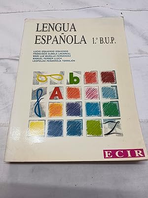 LENGUA ESPAÑOLA 1º B.U.P.