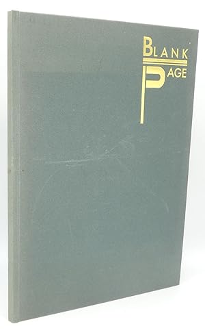 Blank Page: Number 1; December 1988